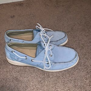 Baby Blue Sperrys!